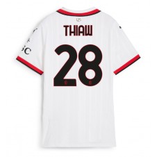 AC Milan Malick Thiaw #28 Bortatröja Dam 2024-25 Korta ärmar